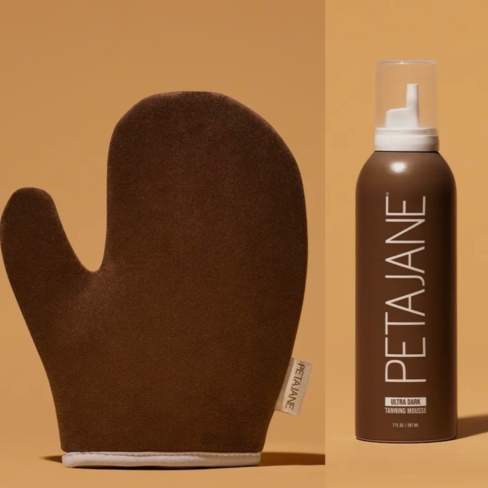 Petajane Tanning Mousse and Mitt Set